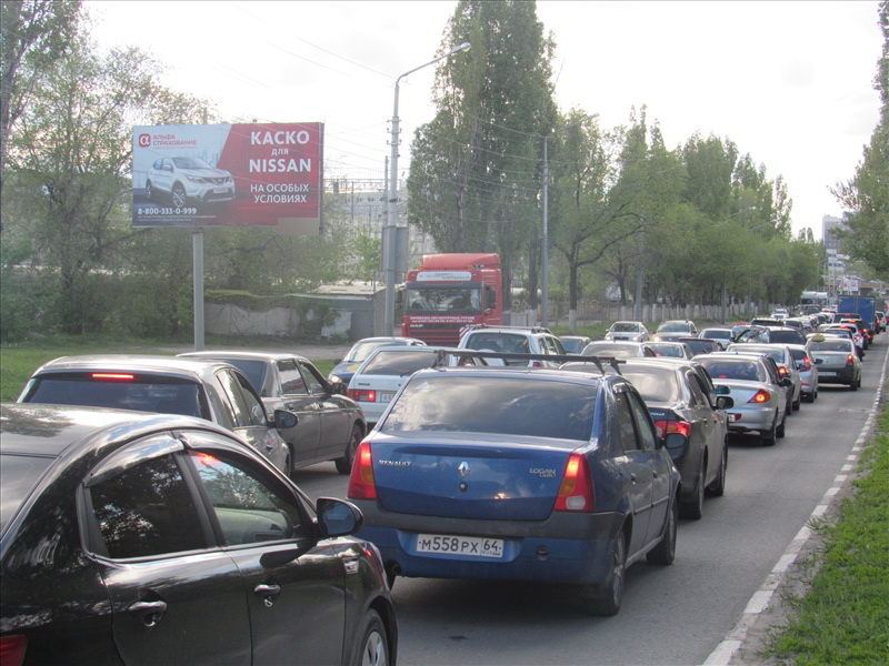 Фотография рекламного носителя, тип: Билборд 3x6, адрес: Шехурдина ул. Х Ипподромная ул., Саратов, Саратовская область, Россия. Сторона Б №819348