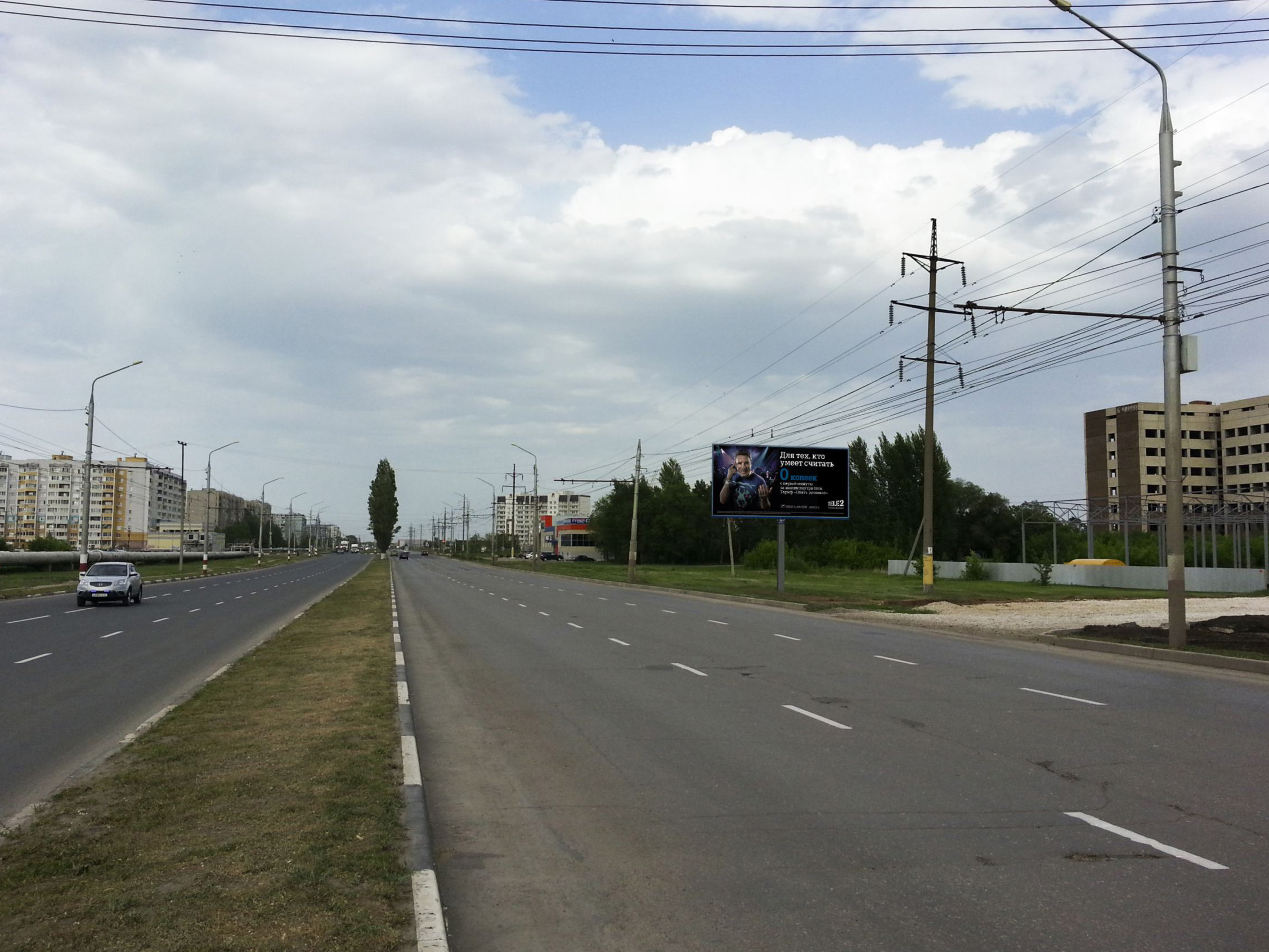 Фотография рекламного носителя, тип: Билборд 3x6, адрес: Саратовское ш., ГМ Магнит, Балаково, Саратовская область, Россия. Сторона А №524338