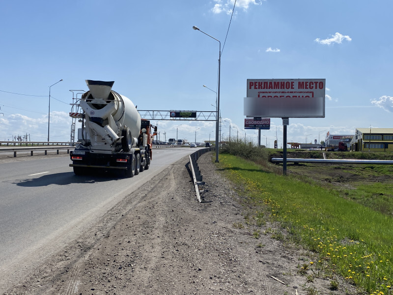Фотография рекламного носителя, тип: Билборд 3x6, адрес: Енисейский тракт, 9 100м от поста ДПС, Красноярск, Красноярский край, Россия. Сторона А №779924