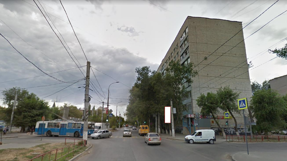 Фотография рекламного носителя, тип: Панель-кронштейн, адрес: Туркменская ул., поз.1, Волгоград, Волгоградская область, Россия. Сторона А №1097091