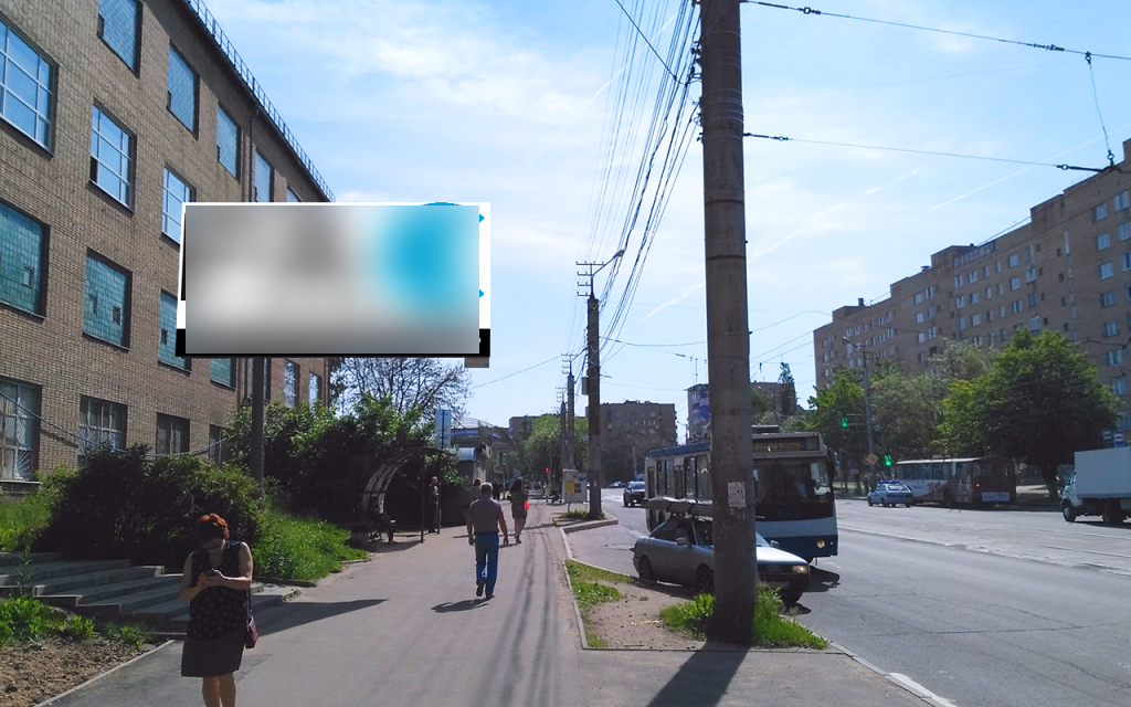 Фотография рекламного носителя, тип: Билборд 3x6, адрес: 25 сентября ул., д.35, Смоленск, Смоленская область, Россия. Сторона Б №857255