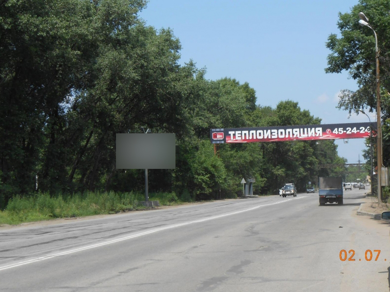 Фотография рекламного носителя, тип: Билборд 3x6, адрес: 60 лет Октября пр-т. Х Суворова ул., д.73, корп.1, Хабаровск, Хабаровский край, Россия. Сторона В №498058