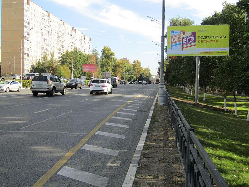 Фотография рекламного носителя, тип: Билборд 3x6, адрес: Ильинское ш., 2 155м, Московская область, Россия. Сторона А №774109