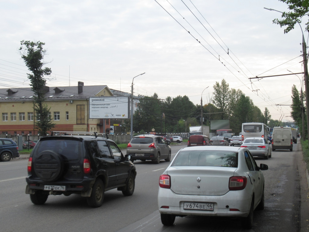 Фотография рекламного носителя, тип: Билборд 3x6, адрес: Октября пр-т., д.90, Ярославль, Ярославская область, Россия. Сторона Б №564847