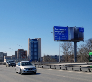 Фотография рекламного носителя, тип: Суперсайт 5x12, адрес: Пермякова ул., Мост, Тюмень, Тюменская область, Россия. Сторона A №766971