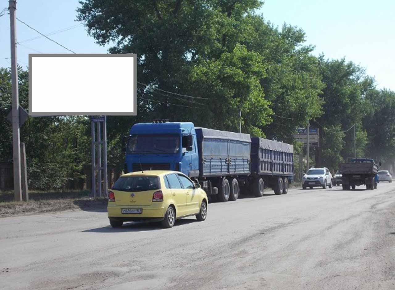 Фотография рекламного носителя, тип: Билборд 3x6, адрес: Кагальницкое ш. Х Промышленная ул., Азов, Ростовская область, Россия. Сторона Б №1093464