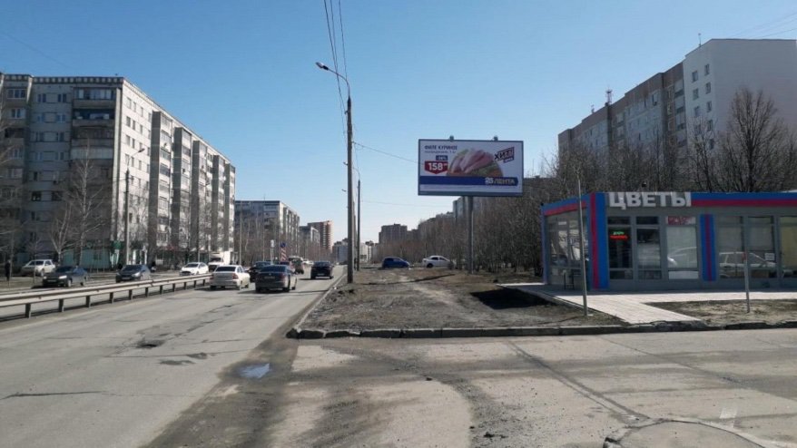 Фотография рекламного носителя, тип: Билборд 3x6, адрес: Ломжинская ул., д.2, Казань, Республика Татарстан, Россия. Сторона А №674794