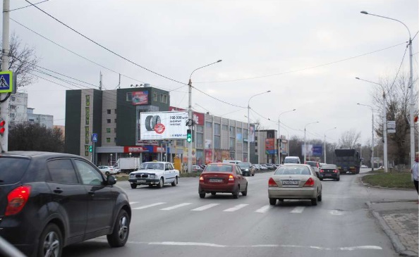 Фотография рекламного носителя, тип: Билборд 3x6, адрес: Баклановский пр-т., д.95 поз.1, Новочеркасск, Ростовская область, Россия. Сторона Б1-Б3 №1073480