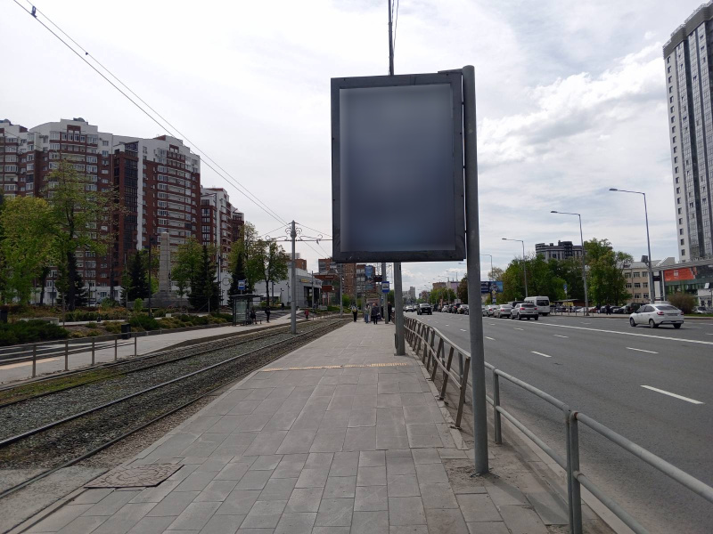 Фотография рекламного носителя, тип: Панель-кронштейн, адрес: Ново-Садовая ул., д.149, Самара, Самарская область, Россия. Сторона В №1080556