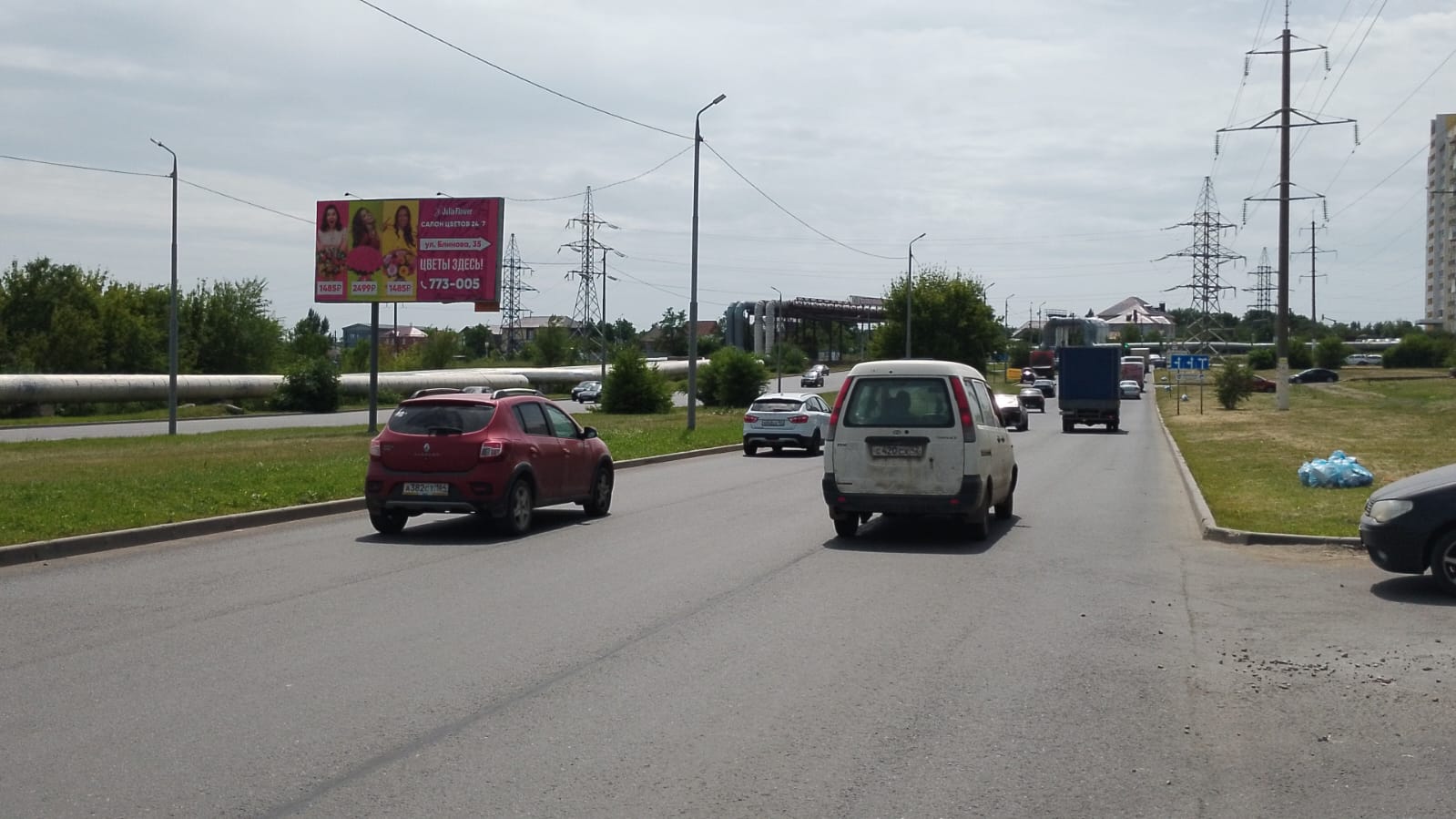 Фотография рекламного носителя, тип: Билборд 3x6, адрес: Топольчанская ул., Саратов, Саратовская область, Россия. Сторона А1 №700248