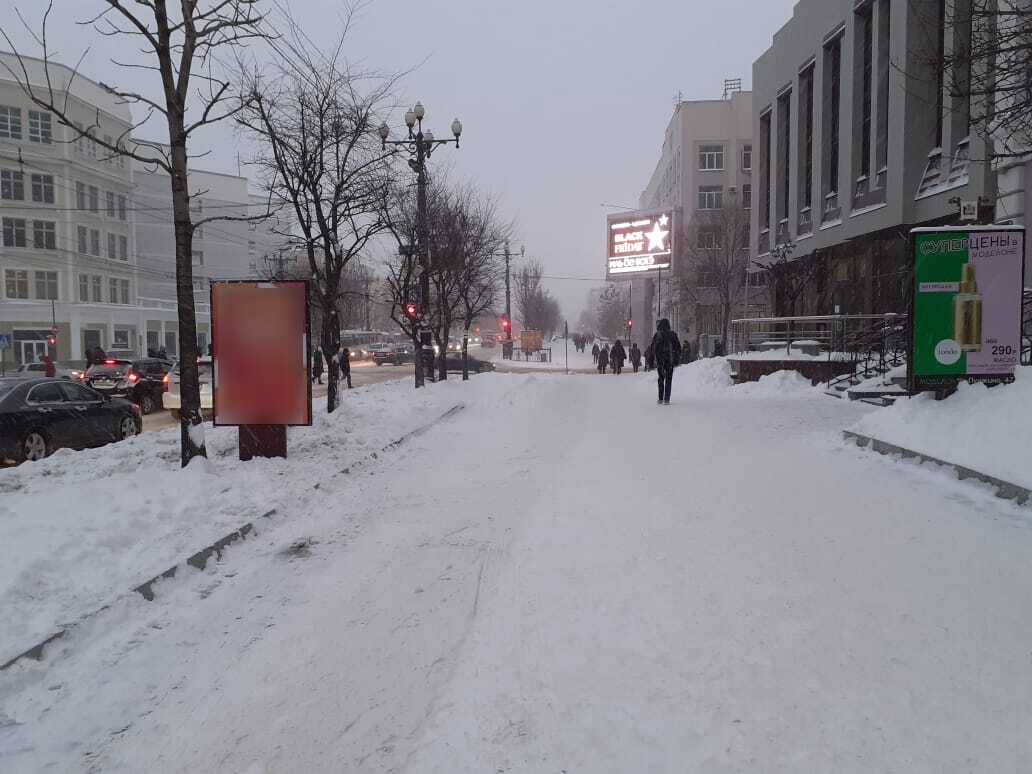 Фотография рекламного носителя, тип: Ситиформат 1.8x1.2, адрес: Муравьева-Амурского ул., д.36, Хабаровск, Хабаровский край, Россия. Сторона А №971679