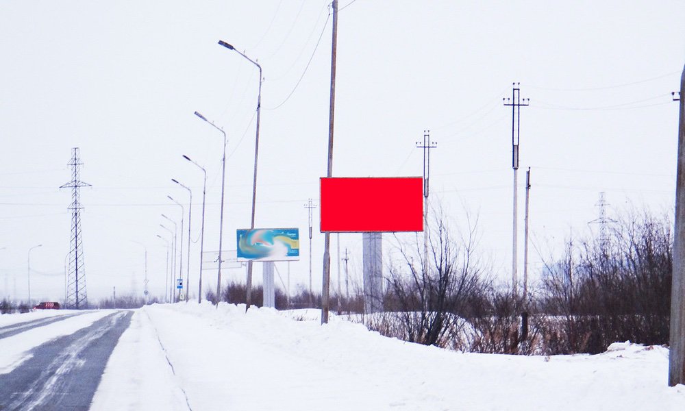 Фотография рекламного носителя, тип: Билборд 3x6, адрес: Объездная ул. Х Б.Кнунянца ул., поз.2, Салехард, Ямало-Ненецкий автономный округ, Россия. Сторона А №678011
