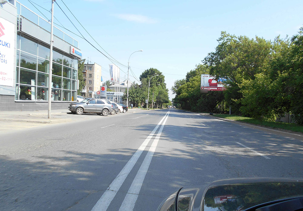 Фотография рекламного носителя, тип: Билборд 3x6, адрес: Селькоровская ул., д.22, Екатеринбург, Свердловская область, Россия. Сторона А №539502