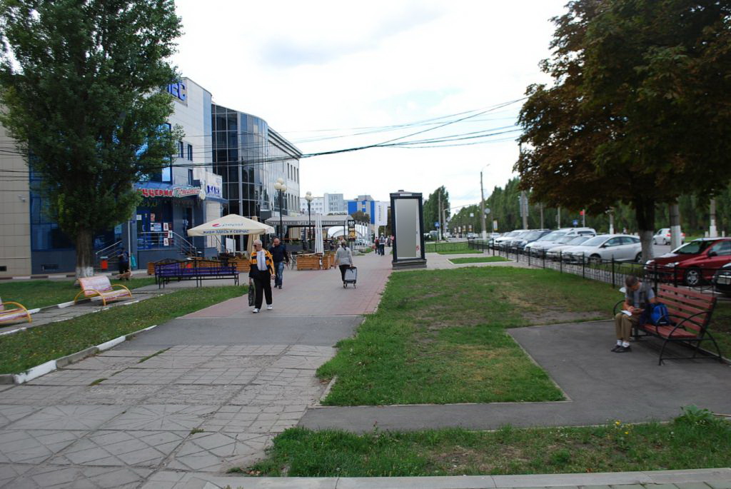 Фотография рекламного носителя, тип: Пиллар 3x1.4, адрес: Королева ул., Белгород, Белгородская область, Россия. Сторона B №344156