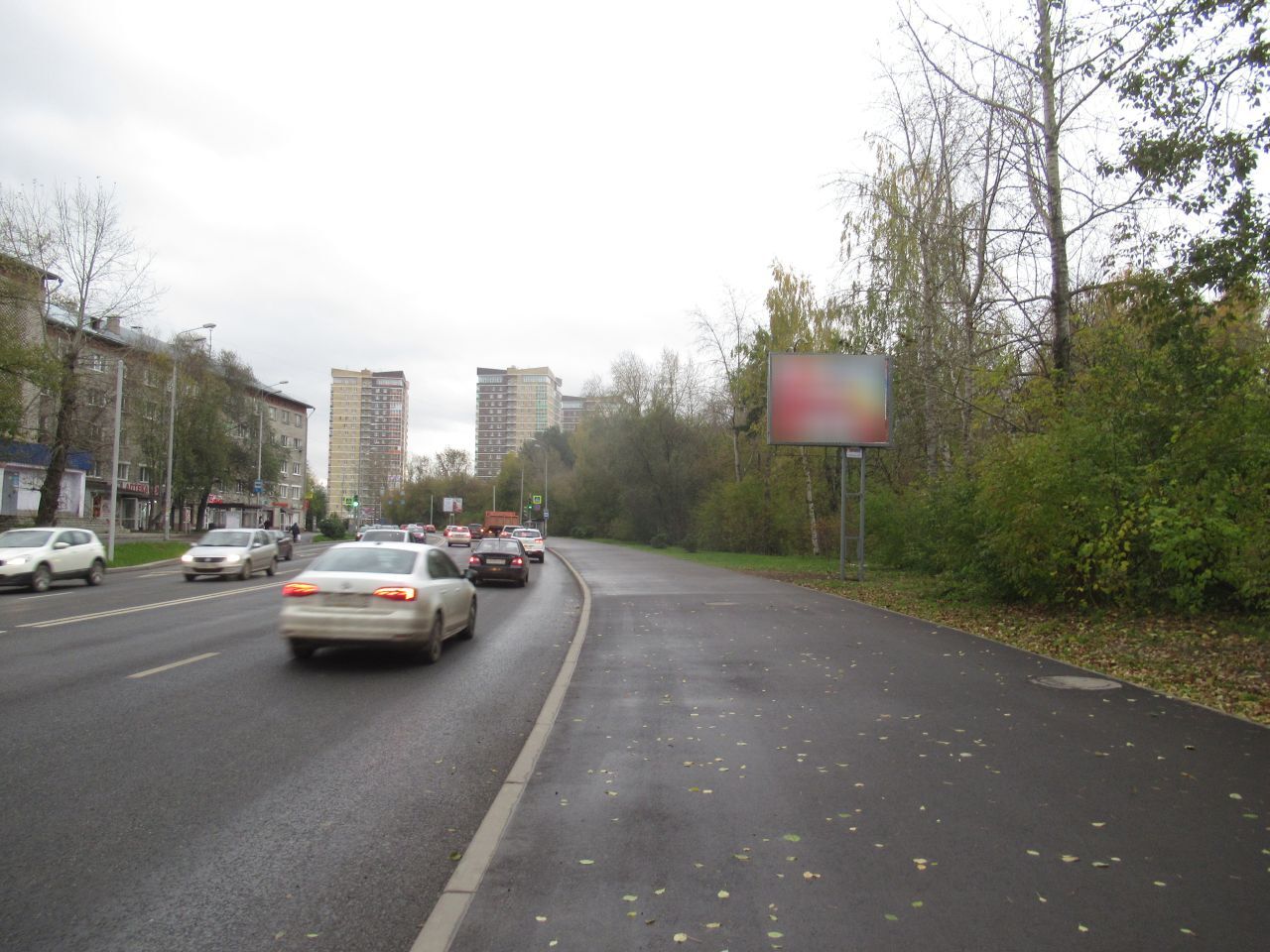 Фотография рекламного носителя, тип: Ситиборд 2.7x3.7, адрес: Малкова ул., д.16-18, Пермь, Пермский край, Россия. Сторона A №755839