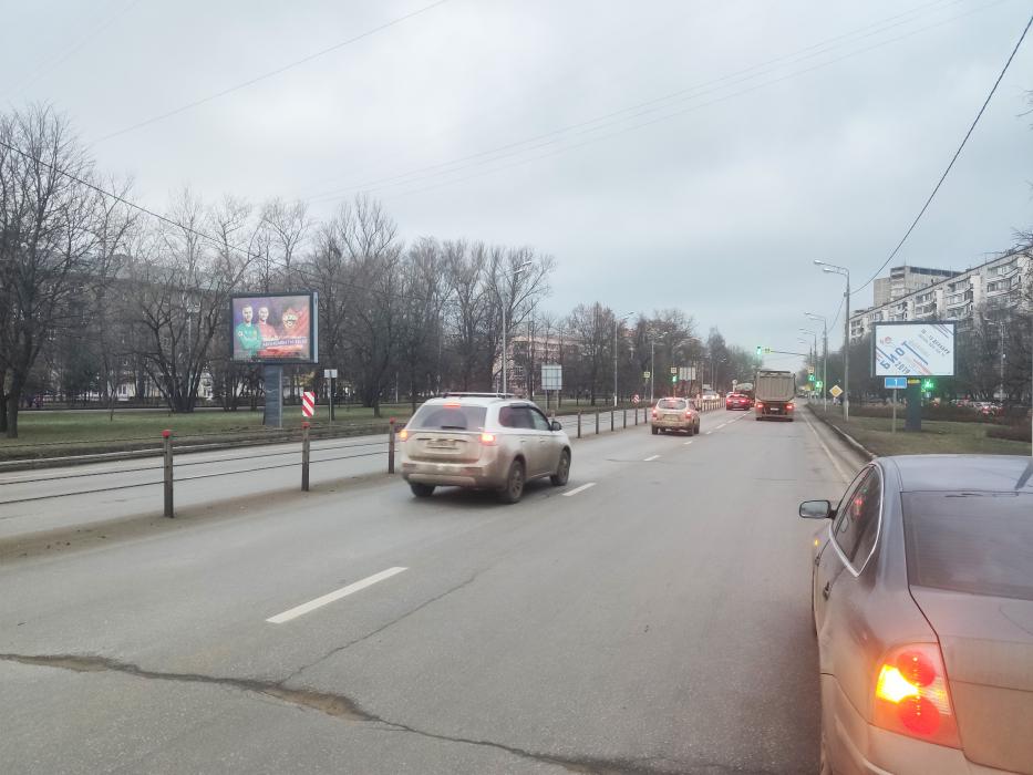 Фотография рекламного носителя, тип: Ситиборд 2.7x3.7, адрес: Олимпийский пр-т., д.15, корп.4, Мытищи, Московская область, Россия. Сторона Б №792032