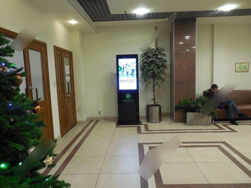 Фотография рекламного носителя, тип: Видеоэкран, адрес: Бизнес-центр «Призма Центр», Воронежская ул., д.5, Санкт-Петербург, Россия. Сторона/вариант №656775