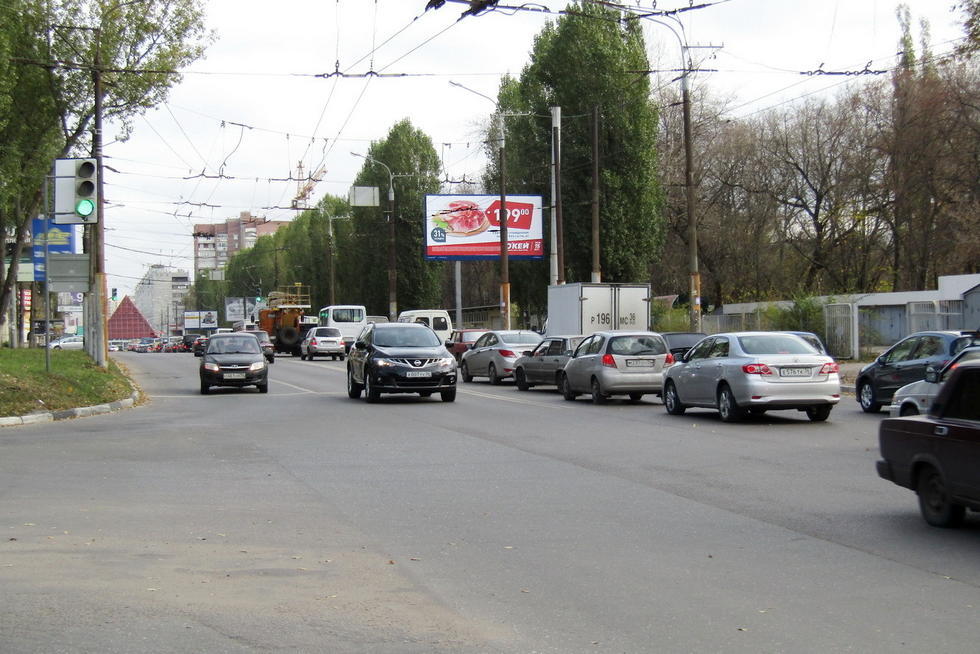Фотография рекламного носителя, тип: Билборд 3x6, адрес: Хользунова ул. Х Жукова ул., Воронеж, Воронежская область, Россия. Сторона А №325387