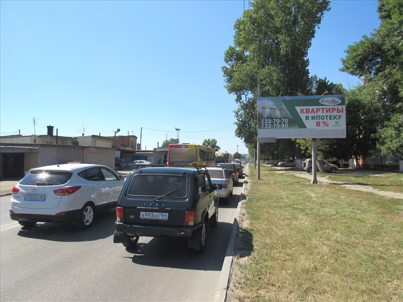 Фотография рекламного носителя, тип: Билборд 3x6, адрес: Ново-Астраханское ш., д.37, Саратов, Саратовская область, Россия. Сторона А №819296