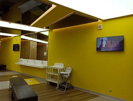 Фотография рекламного носителя, тип: Видеоэкран, адрес: Фитнес-центр «X-Fit Сердце Столицы», Шелепихинская наб., д.34, корп.2, Москва, Россия. Сторона/вариант 10 №980244