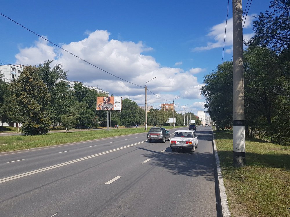 Фотография рекламного носителя, тип: Билборд 3x6, адрес: Сызрань г., 50 лет Октября пр-т., д.18, Самара, Самарская область, Россия. Сторона Б №542712