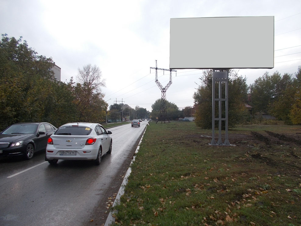 Фотография рекламного носителя, тип: Билборд 3x6, адрес: Вартанова ул., д.16 Х Речников ул., Аксай, Ростовская область, Россия. Сторона A №1000605