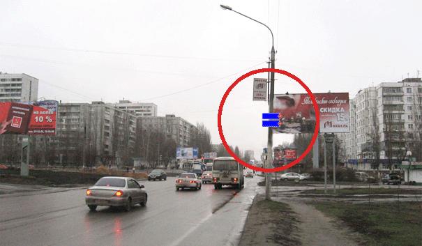 Фотография рекламного носителя, тип: Дорожный указатель, адрес: Генерала Лизюкова ул. Х 60-й Армии ул., д.8, Воронеж, Воронежская область, Россия. Сторона А2 №772969