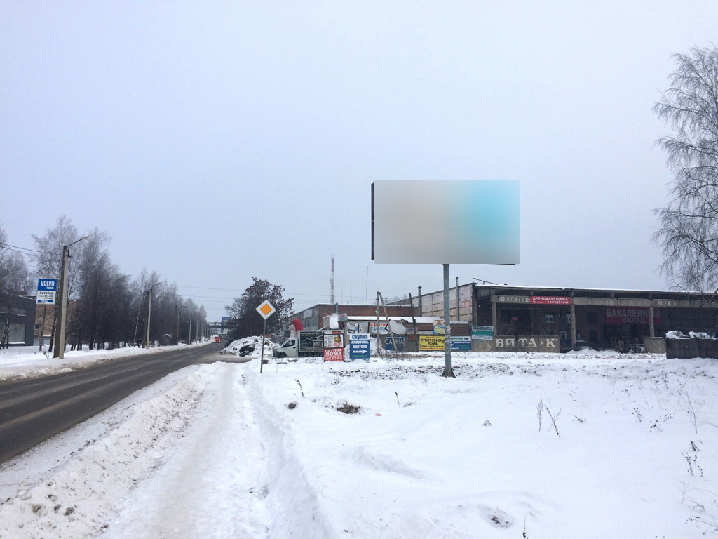 Фотография рекламного носителя, тип: Билборд 3x6, адрес: Индустриальная ул., д.4, Смоленск, Смоленская область, Россия. Сторона А №857391