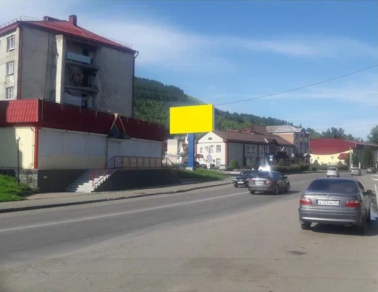 Фотография рекламного носителя, тип: Билборд 3x6, адрес: Чорос-Гуркина ул., д.58/1, Горно-Алтайск, Республика Алтай, Россия. Сторона Б №1047147