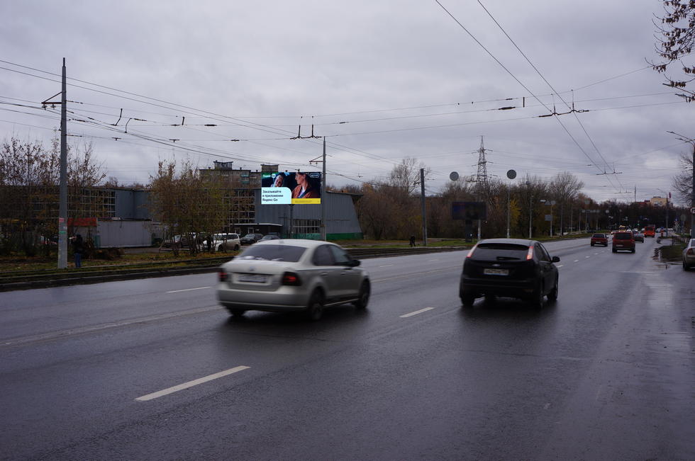 Фотография рекламного носителя, тип: Билборд 3x6, адрес: Коминтерна ул., д.58, Нижний Новгород, Нижегородская область, Россия. Сторона B №993213