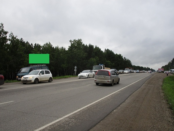 Фотография рекламного носителя, тип: Билборд 3x6, адрес: Качугский тракт, 7 000м, Иркутск, Иркутская область, Россия. Сторона Б №792416