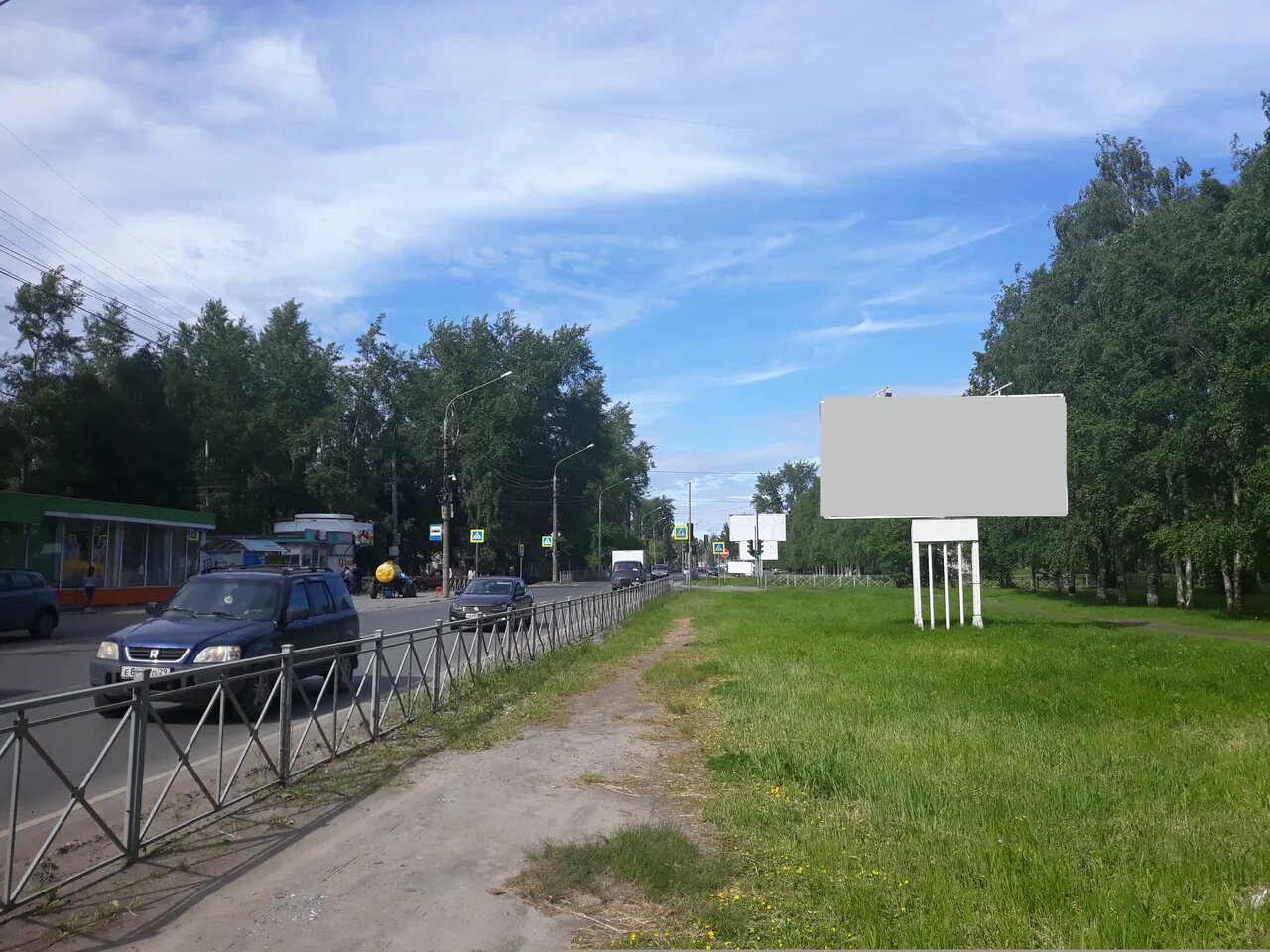 Фотография рекламного носителя, тип: Билборд 3x6, адрес: Ломоносова ул., д.222, Архангельск, Архангельская область, Россия. Сторона В №765800