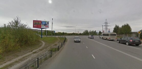 Фотография рекламного носителя, тип: Билборд 3x6, адрес: Ташкентская ул. Х Нефтяников пр-т., Нягань, Ханты-Мансийский автономный округ – Югра, Россия. Сторона В №853837