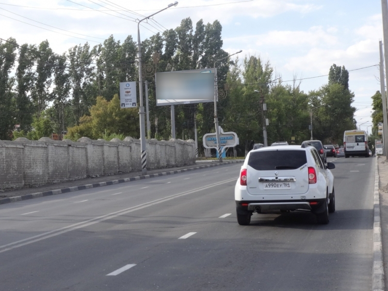 Фотография рекламного носителя, тип: Билборд 3x6, адрес: Политехническая ул. Х Огородная ул., Саратов, Саратовская область, Россия. Сторона В №497998