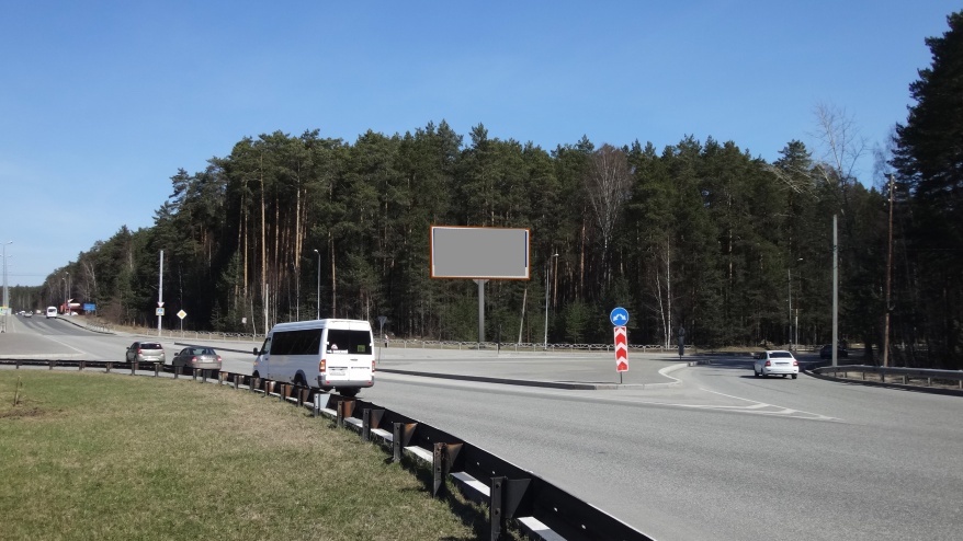 Фотография рекламного носителя, тип: Билборд 3x6, адрес: Якутская ул. Х Новогайвинская ул., Сосновый бор, Пермь, Пермский край, Россия. Сторона А1-A3 №745443