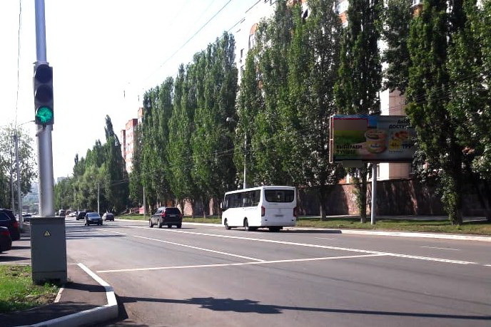 Фотография рекламного носителя, тип: Билборд 3x6, адрес: Академика Королева ул., д.6, Уфа, Республика Башкортостан, Россия. Сторона А №849725