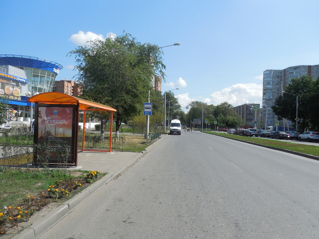 Фотография рекламного носителя, тип: Остановка 1.8x1.2, адрес: Ерёменко ул., ост. СовР "Фортуна", Ростов-на-Дону, Ростовская область, Россия. Сторона Б №831604