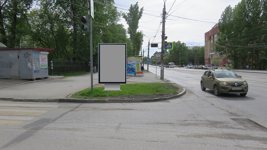 Фотография рекламного носителя, тип: Ситиформат 1.8x1.2, адрес: Мира ул., д.9а, Пермь, Пермский край, Россия. Сторона B №759145