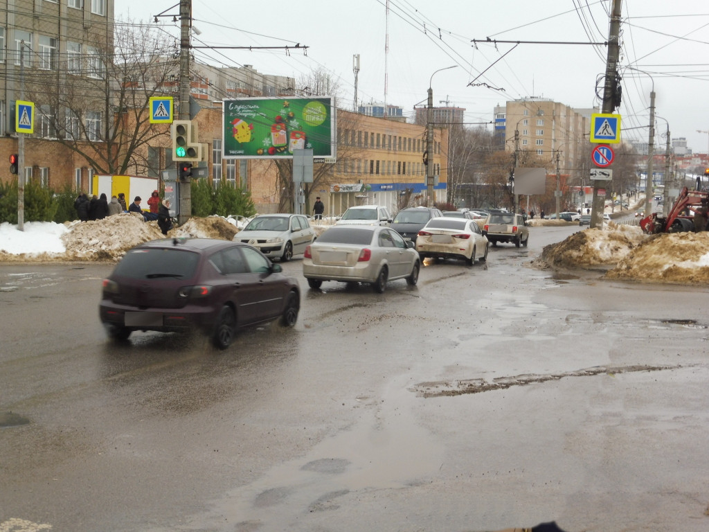 Фотография рекламного носителя, тип: Билборд 3x6, адрес: Крупской ул., д.17, Рязань, Рязанская область, Россия. Сторона Б1-Б3 №793799