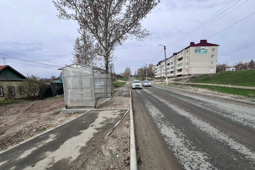 Фотография рекламного носителя, тип: Остановка 1.4x1.6, адрес: Волгоградская ул., на город, Вольск, Саратовская область, Россия. Сторона Б №1078460