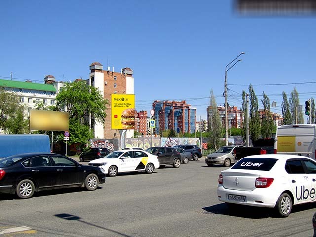 Фотография рекламного носителя, тип: Нестандартный билборд, адрес: Масленникова ул. х Пушкина ул., Модный дом Роба, Омск, Омская область, Россия. Сторона B1-B10 №850737