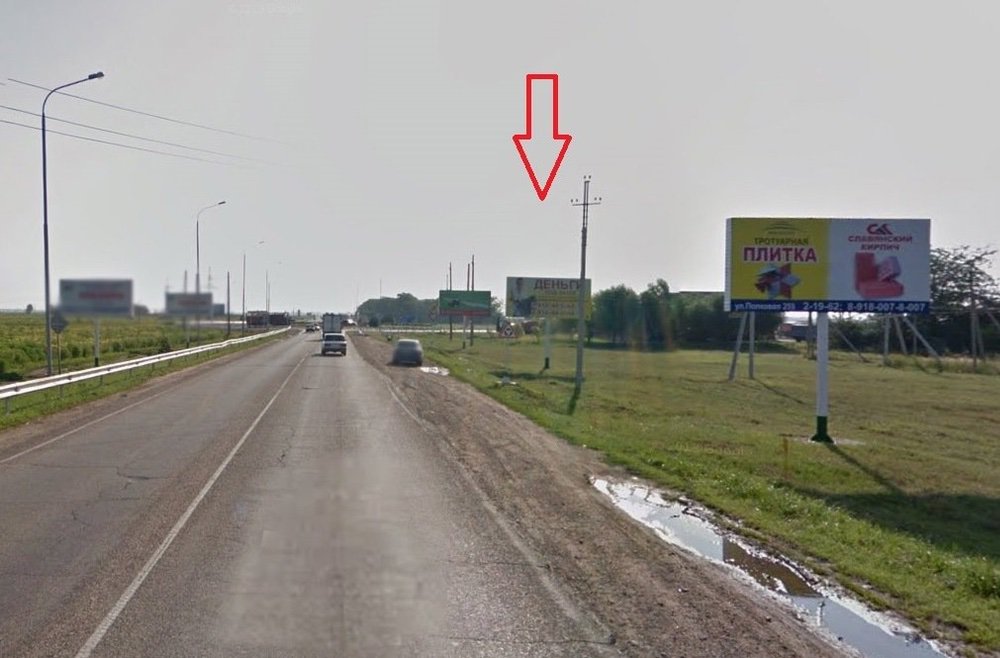 Фотография рекламного носителя, тип: Билборд 3x6, адрес: Трудобеликовский пос., Ленина ул., ж/д переезд, поз.3, Краснодарский край, Россия. Сторона А №714573