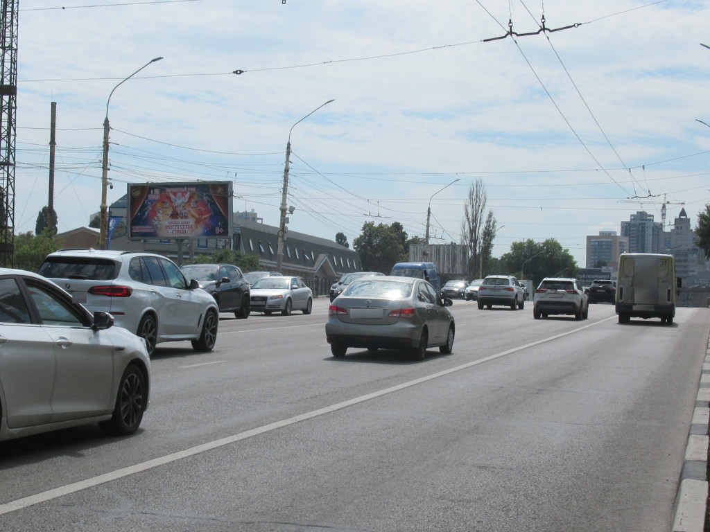 Фотография рекламного носителя, тип: Билборд 3x6, адрес: Московский пр-т., съезд с путепровода, поз.1, Воронеж, Воронежская область, Россия. Сторона Б №576562