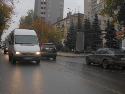 Фотография рекламного носителя, тип: Пиллар 3x1.4, адрес: Преображенская ул., д.74, Киров, Кировская область, Россия. Сторона А №632550