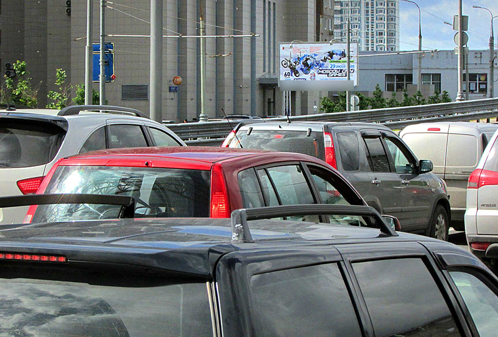 Фотография рекламного носителя, тип: Билборд 3x6, адрес: Ярославское ш., д.30 Х Сержантская ул., Москва, Россия. Сторона B №599740