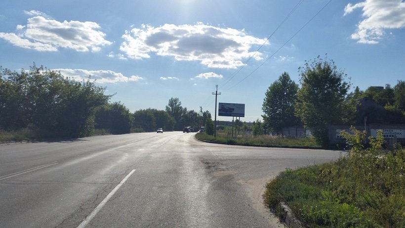 Фотография рекламного носителя, тип: Билборд 3x6, адрес: Чайковского ул. Х 3-я Агрегатная ул., Курск, Курская область, Россия. Сторона A №708008