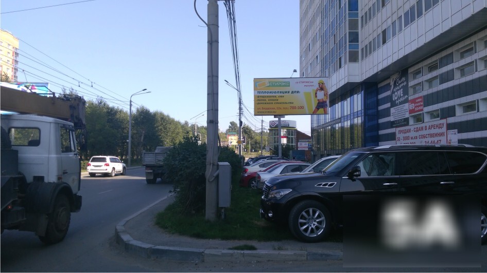 Фотография рекламного носителя, тип: Билборд 3x6, адрес: Дальне-Ключевская ул., д.15, Томск, Томская область, Россия. Сторона А №421574