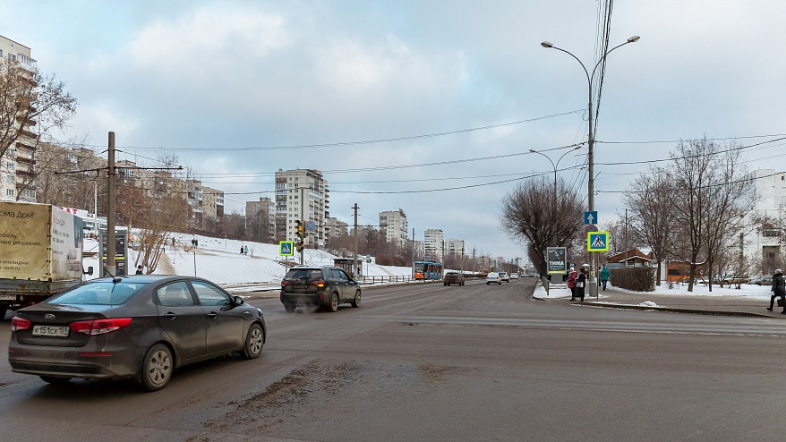 Фотография рекламного носителя, тип: Ситиформат 1.8x1.2, адрес: Петропавловская ул. Х Крисанова ул., Пермь, Пермский край, Россия. Сторона А1-A7 №745498