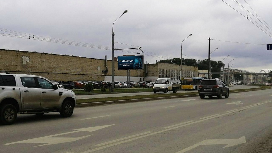 Фотография рекламного носителя, тип: Билборд 3x6, адрес: Героев Хасана ул., автостоянка ПМЗ, Пермь, Пермский край, Россия. Сторона B №835690