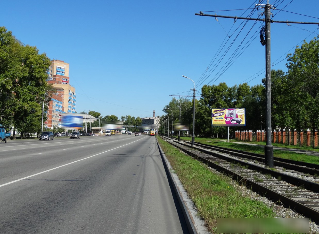 Фотография рекламного носителя, тип: Билборд 3x6, адрес: Краснореченская ул., шк.68, поз.2, Хабаровск, Хабаровский край, Россия. Сторона А1 №328131